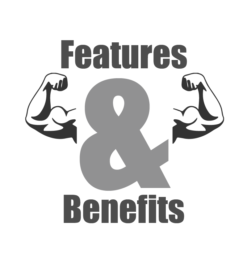 features and benefits logo